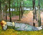 Emile Bernard Madeleine in the Bois d'Amour USA oil painting reproduction